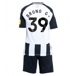 Newcastle United Bruno Guimaraes #39 Domaci Dres za Dječji 2024-25 Kratak Rukavima (+ kratke hlače)